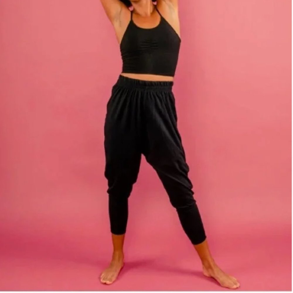 Miakoda navy slouchy pants